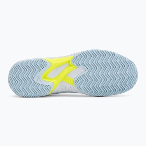 Încălțăminte de tenis pentru femei Mizuno Wave Exceed Court CC W ice water/lightning yellow/anc
