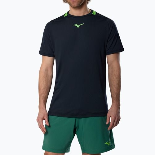 Tricou de tenis pentru bărbați Mizuno 62GAA001 Tee black