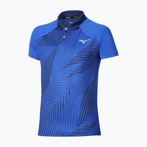 Tricou pentru bărbați Mizuno Stargazer Shadow Polo dazzling blue