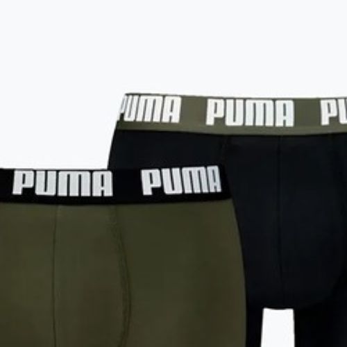 Boxeri pentru bărbați PUMA Everyday Basic 2 perechi forest