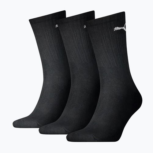 Șosete PUMA Sport Crew Lightweight 3 perechi black