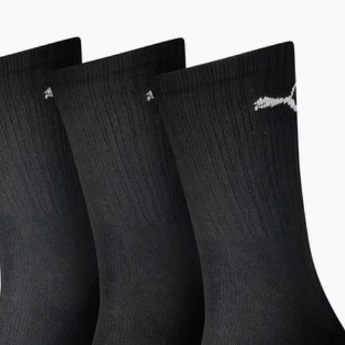 Șosete PUMA Sport Crew Lightweight 3 perechi black