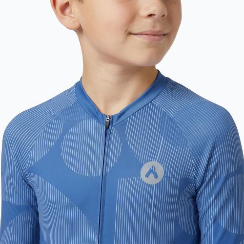 Tricou de ciclism pentru copii ATTABO Vites navy blue