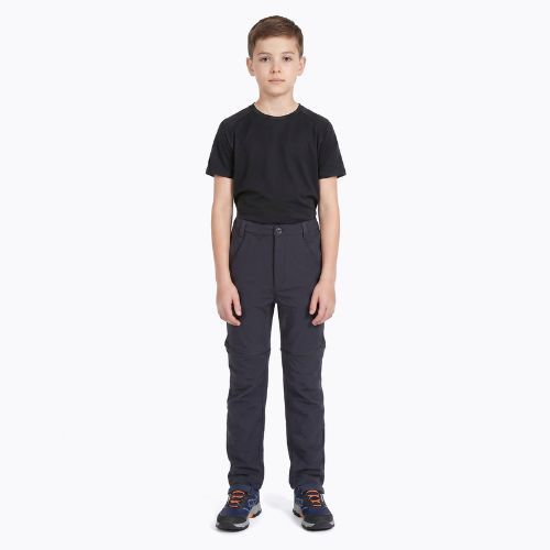 Pantaloni de trekking pentru copii KADVA BaseMove 2in1 detachable leg navy blue