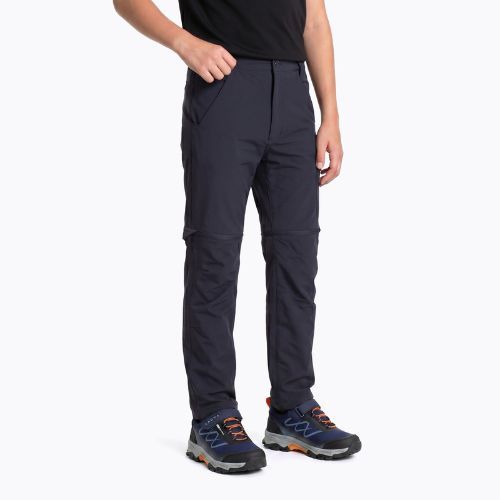 Pantaloni de trekking pentru copii KADVA BaseMove 2in1 detachable leg navy blue