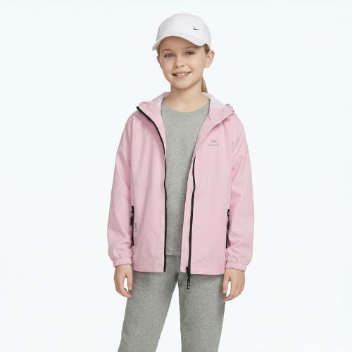 Geacă de ploaie pentru copii KADVA Fory Jrb pink
