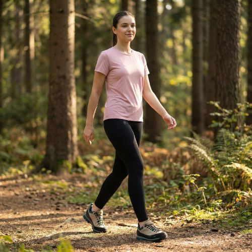 Încălțăminte de trekking pentru femei KADVA NEVRA WP low leather beige