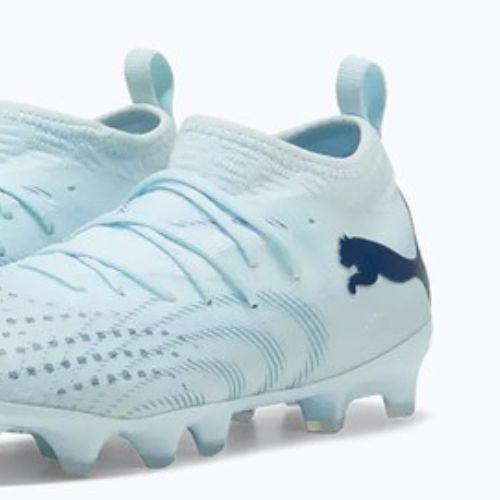 Încălțăminte de fotbal pentru copii PUMA Future 9 Match FG/AG Jr icy blue/puma white/blue jewel