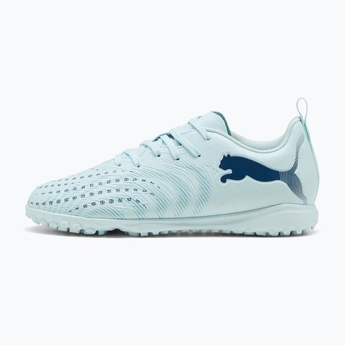 Încălțăminte de fotbal pentru copii PUMA Future 9 Play TT icy blue/puma white/blue jewel