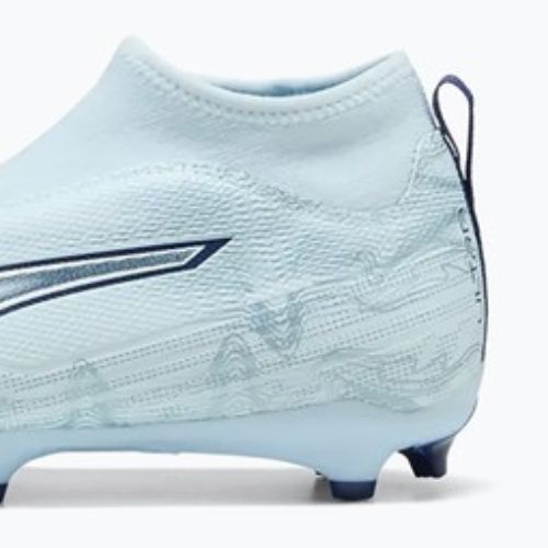 Încălțăminte de fotbal pentru copii PUMA Ultra 6 Match+ LL FG/AG Jr icy blue/puma white/blue jewel