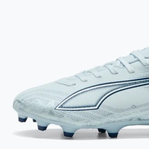 Încălțăminte de fotbal pentru copii PUMA Ultra 6 Play FG/AG Jr icy blue/puma white/blue jewel
