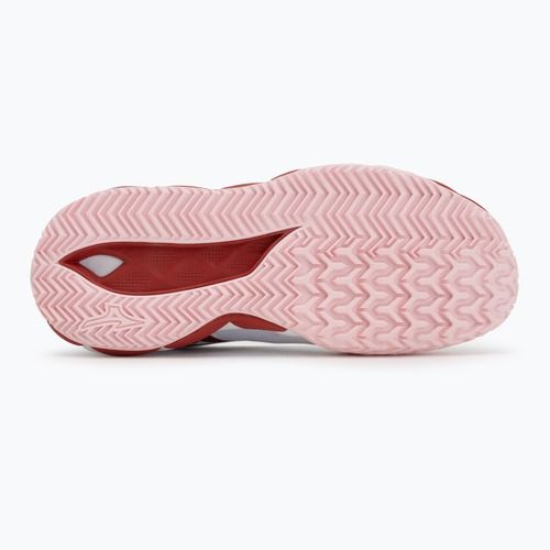 Încălțăminte de tenis pentru femei Mizuno Wave Enforce Tour 2 CC white/pinkesque/barbados/cherry