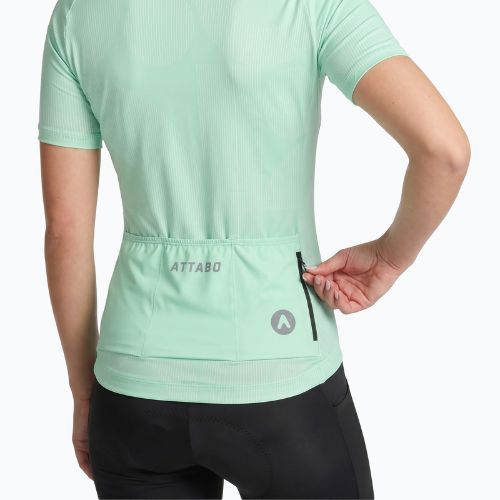 Tricou de ciclism pentru femei ATTABO Vites WMNS green