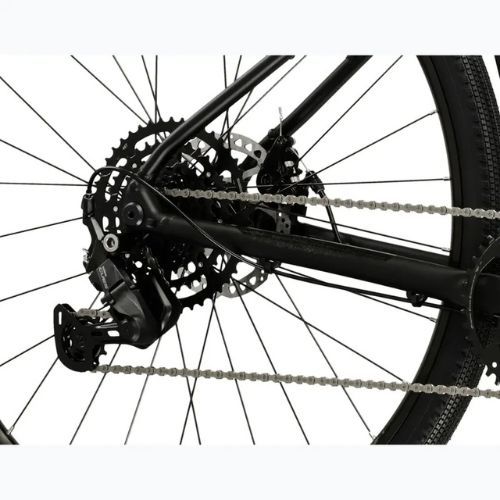 Bicicletă gravel KROSS Esker 1.0 black/graphite/matte