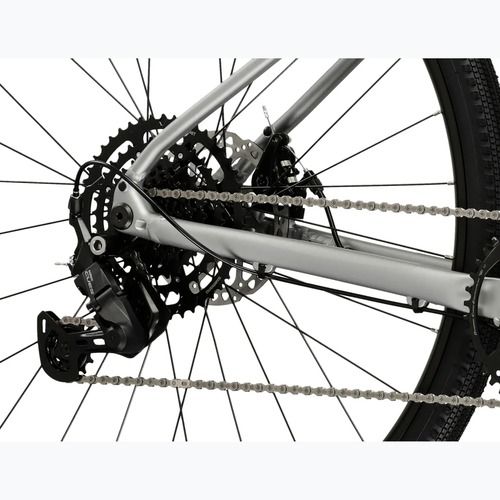 Bicicletă gravel KROSS Esker 1.0 grey/graphite/matte