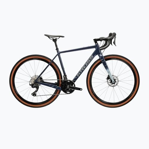 Bicicletă gravel KROSS Esker 8.0 navy/blue/gloss