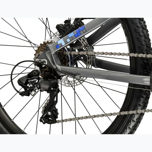 Bicicletă pentru copii KROSS Dust Jr 1.0 Dsc grey/navy/matte