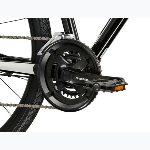 Bicicletă de cross KROSS Evado 4.0 black/silver/gloss