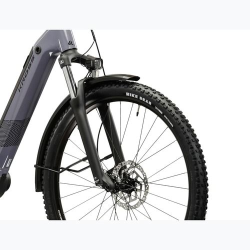 Bicicletă electrică KROSS Influx Suv Hybrid 1.0 820Wh LS gray/black/gloss