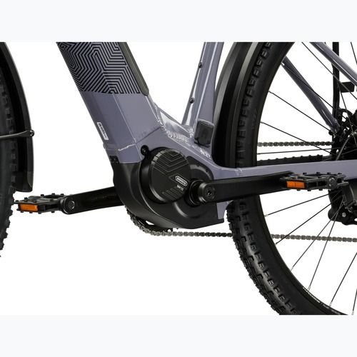 Bicicletă electrică KROSS Influx Suv Hybrid 1.0 820Wh LS gray/black/gloss