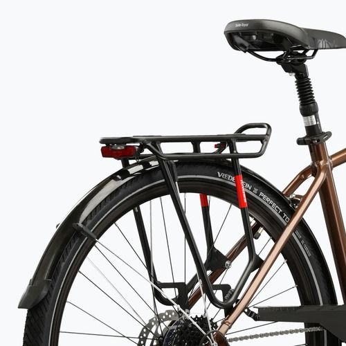 Bicicletă trekking KROSS Trans 5.0 brown/silver/gloss