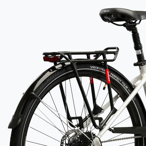 Bicicletă trekking pentru femei KROSS Trans 5.0 In grey/pink/gloss