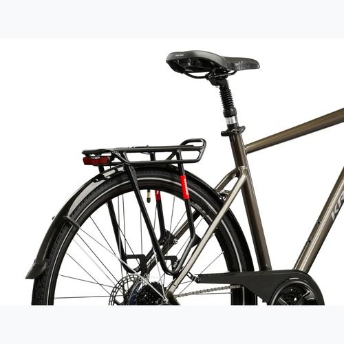 Bicicletă trekking KROSS Trans 4.0 brown/silver/gloss