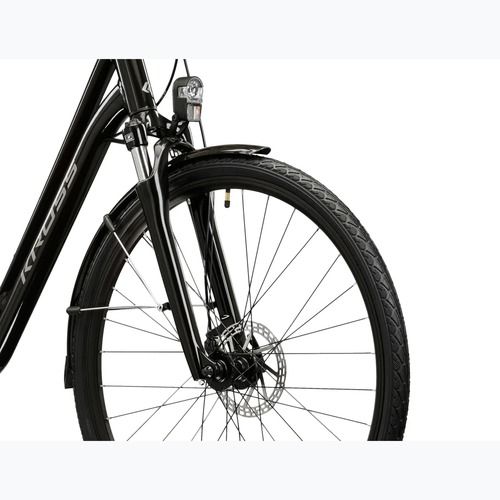 Bicicletă de oraș KROSS Sentio 3.0 black/silver/gloss