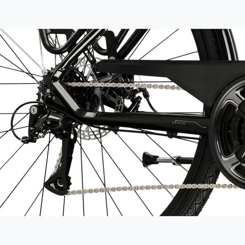 Bicicletă de oraș KROSS Sentio 3.0 black/silver/gloss
