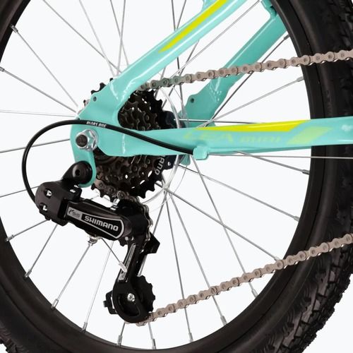 Bicicletă pentru copii KROSS Lea Mini 2.0 celadon/lime/gloss