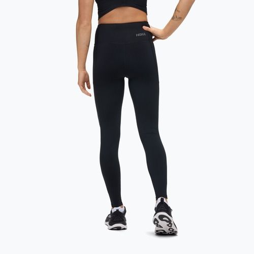 Colanți de alergare pentru femei HOKA Elaro Knit Tight 27" black