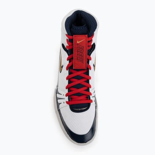 Încălțăminte de box Nike Freek SE white/metallic gold/college navy
