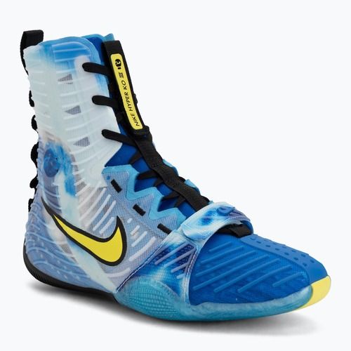 Încălțăminte de box Nike HyperKo 3 SE photo blue/sonic yellow