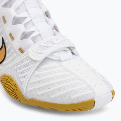 Încălțăminte de box Nike HyperKo 3 white/metallic gold