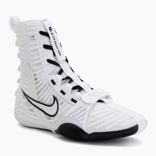Încălțăminte de box Nike HyperKo 3 white/black