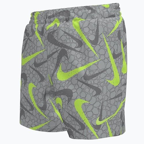 Șorturi de baie pentru copii Nike Breaker Pebble 4" Volley wolf grey