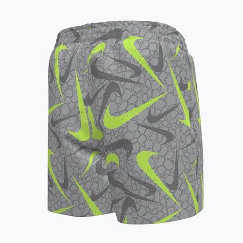 Șorturi de baie pentru copii Nike Breaker Pebble 4" Volley wolf grey