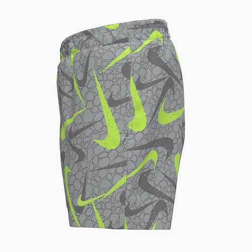 Șorturi de baie pentru copii Nike Breaker Pebble 4" Volley wolf grey