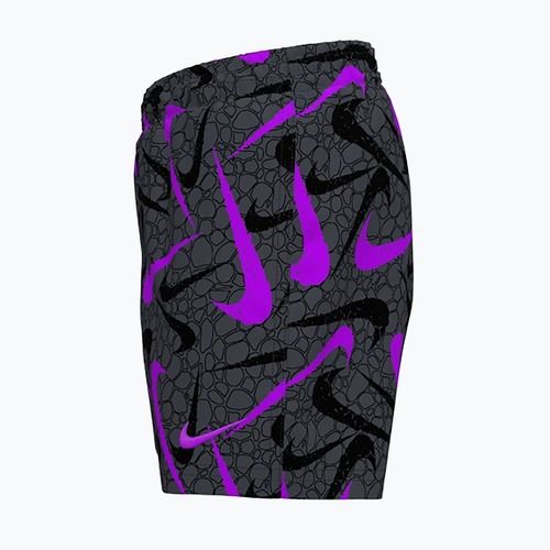 Șorturi de baie pentru copii Nike Breaker Pebble 4" Volley black