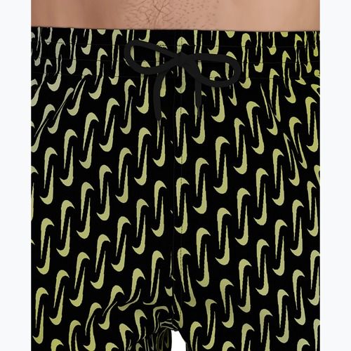 Șorturi de baie pentru bărbați Nike Breaker Swoosh 5" Volley black