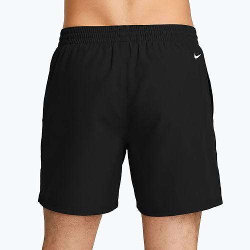 Șorturi de baie pentru bărbați Nike Lap Logo 5" Volley black