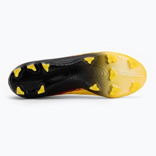 Ghete de fotbal New Balance Furon Elite V8 FG punch yellow/black 100/fire cracker