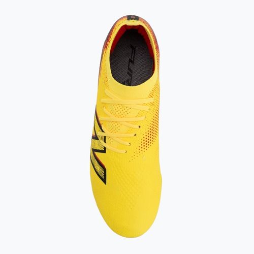 Ghete de fotbal New Balance Furon Elite V8 FG punch yellow/black 100/fire cracker