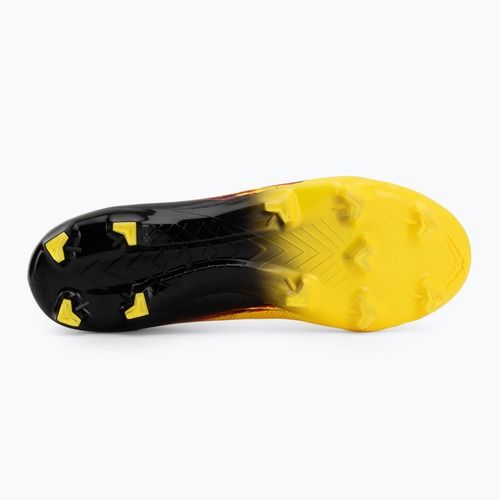 Ghete de fotbal New Balance Furon Pro V8 FG punch yellow/black 100/fire cracker