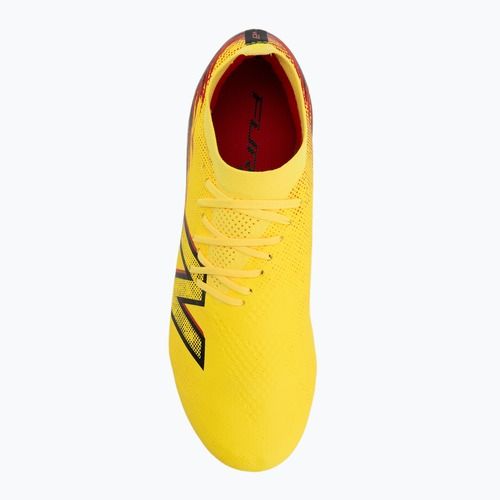 Ghete de fotbal New Balance Furon Pro V8 FG punch yellow/black 100/fire cracker