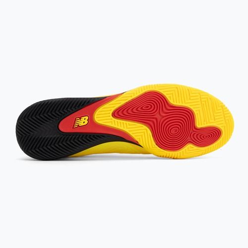Ghete de fotbal New Balance Furon Pro V8 IN punch yellow/black 100/fire cracker