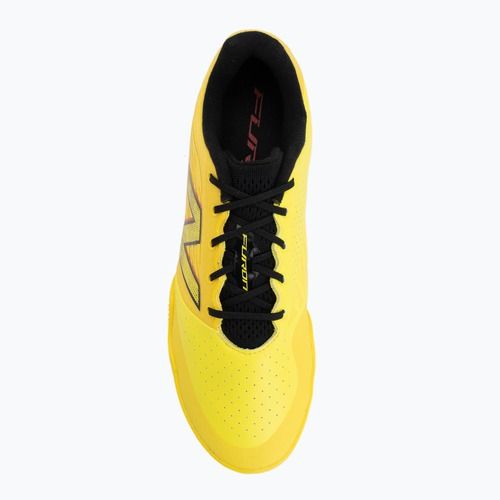 Ghete de fotbal New Balance Furon Pro V8 IN punch yellow/black 100/fire cracker