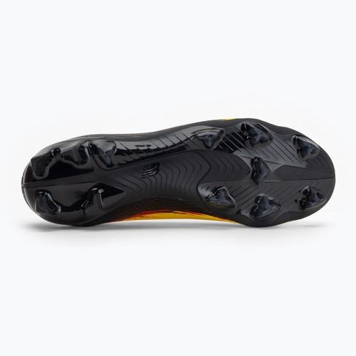 Ghete de fotbal New Balance Furon Team V8 FG punch yellow/black 100/fire cracker