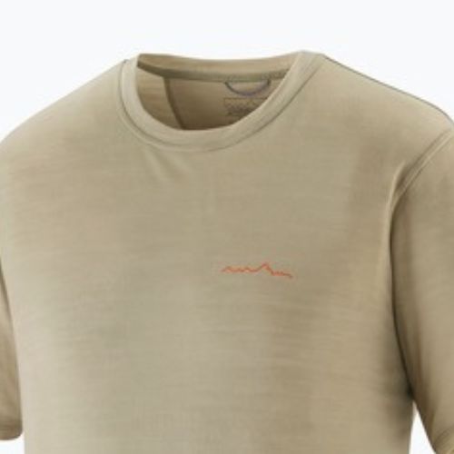 Tricou pentru bărbați Patagonia Cap Cool Merino Blend Graphic Shirt multi-pitch/weathered stone