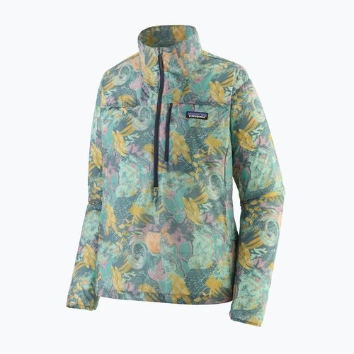 Bluză pentru femei Patagonia Houdini Stash 1/2-Zip moon tripper/blue sage
